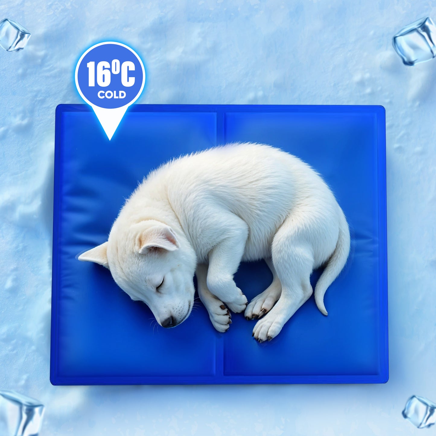 Pet Cooling Mat for All-day Cooling Comfort - Buy 1 Get 1 FREE
