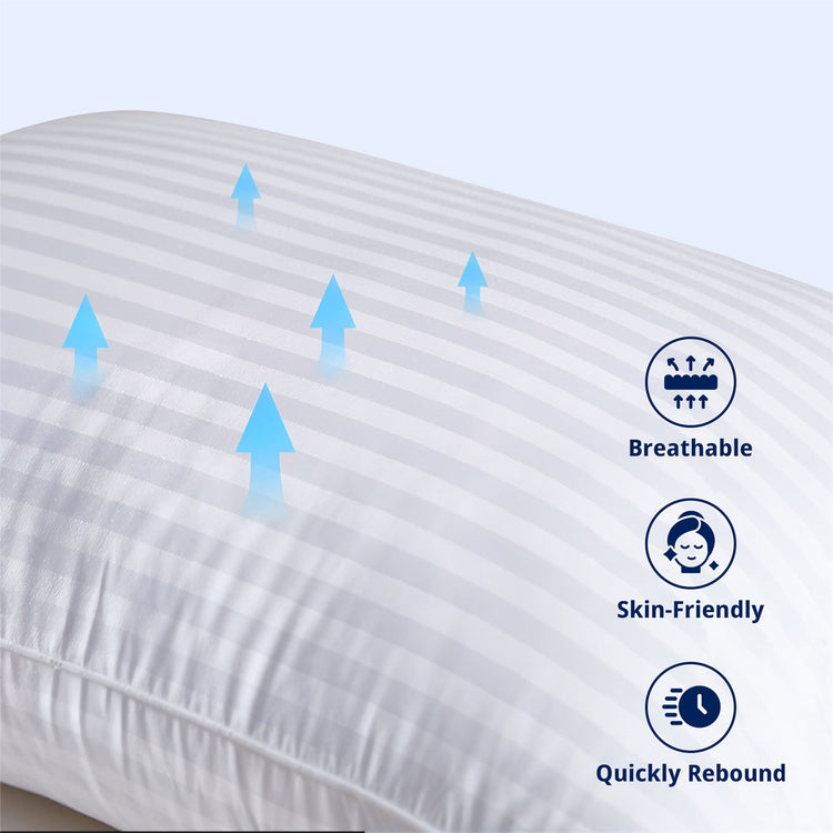 Adjustable Layer Pillow - Blend of Softness & Support