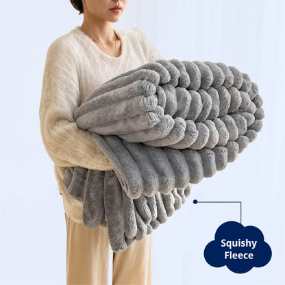 Bettwäsche Fleece Decke - Flauschige Weiche Decke