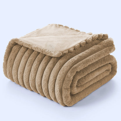 Bettwäsche Fleece Decke - Flauschige Weiche Decke