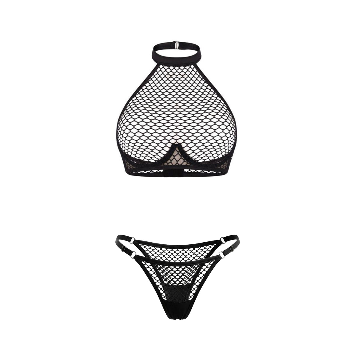 Allure Fishnet Set