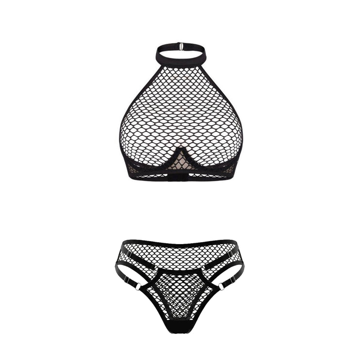Allure Fishnet Set