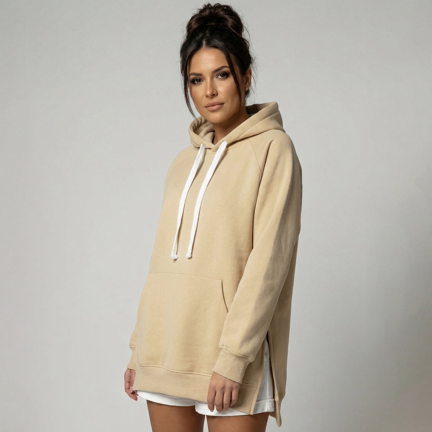 Oversized Hoodie Dress (With Fleece)