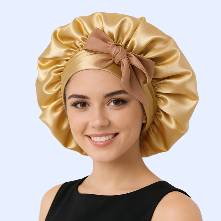 All-Night Satin Bonnet - Stays On All Night Guaranteed