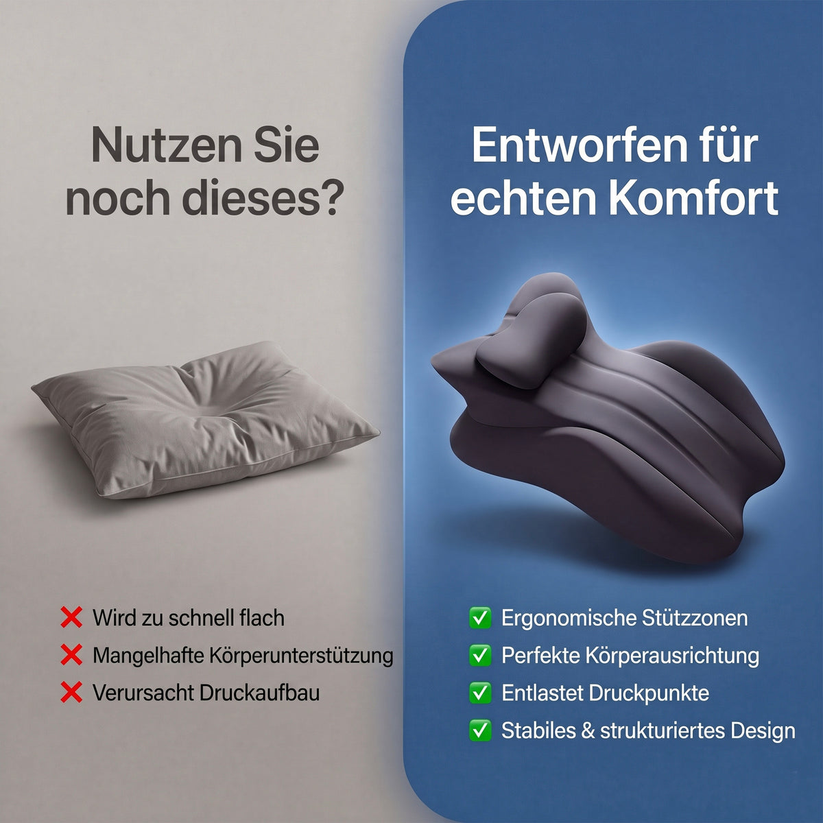 Cuscino di Supporto Intimo Impermeabile – Comfort per Ogni Posizione