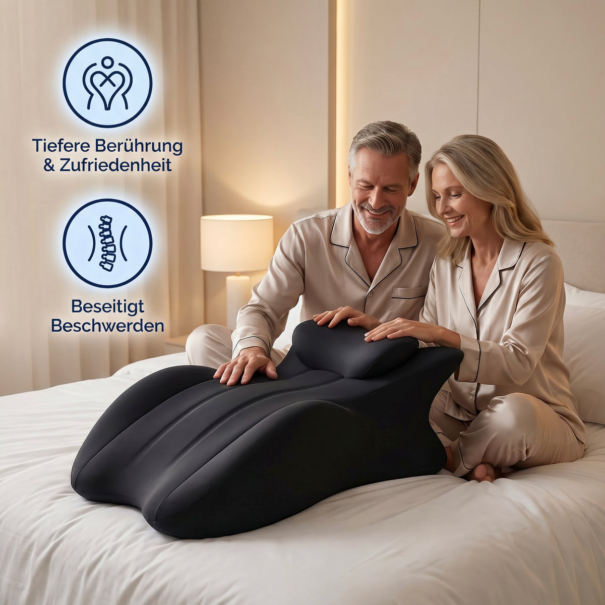 Cuscino di Supporto Intimo Impermeabile – Comfort per Ogni Posizione