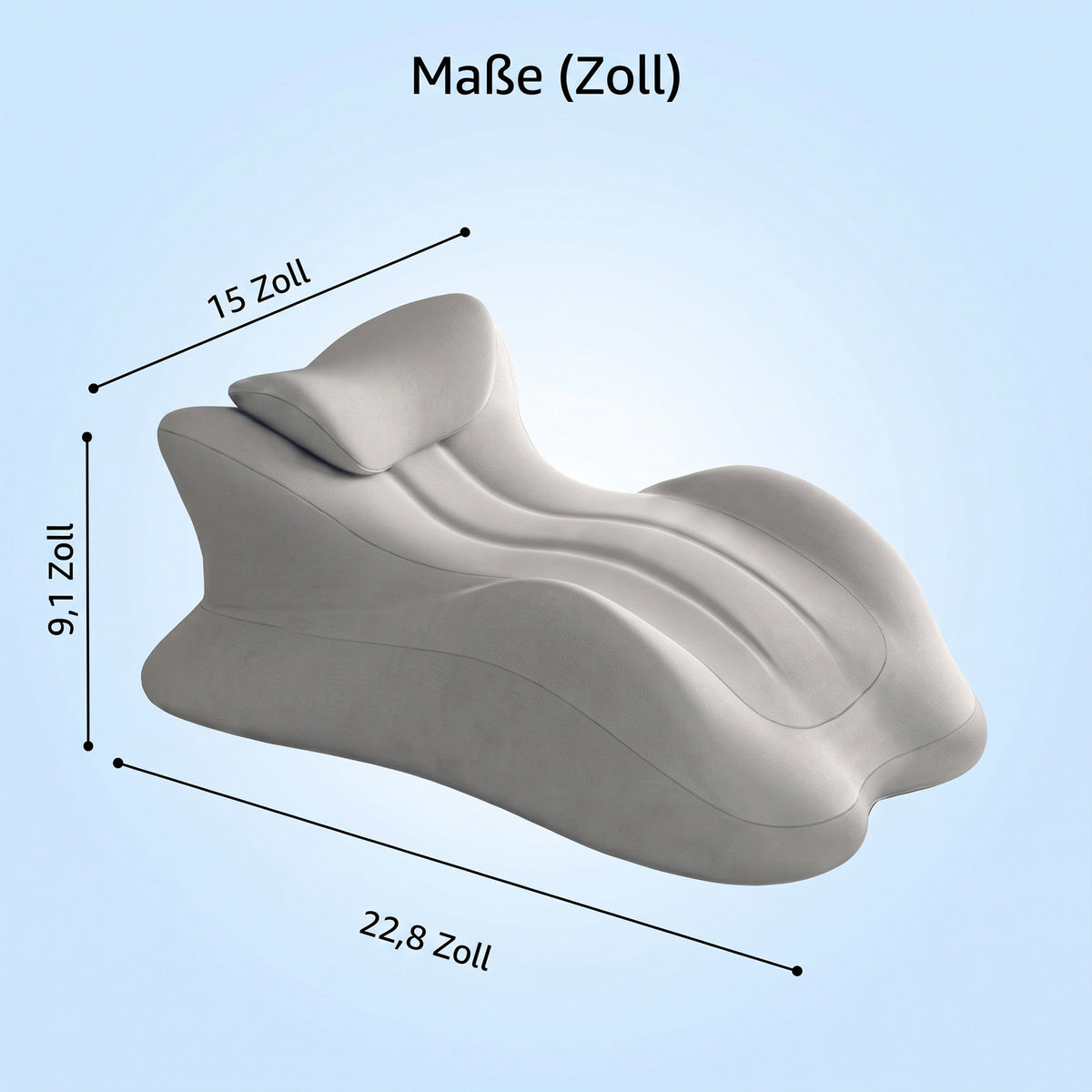 Cuscino di Supporto Intimo Impermeabile – Comfort per Ogni Posizione