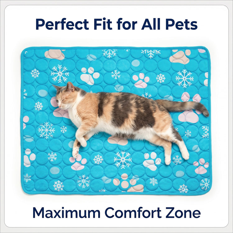 Pet Ice Cooling Calming Waterproof Blanket & Mat - Buy 1 Get 1 FREE