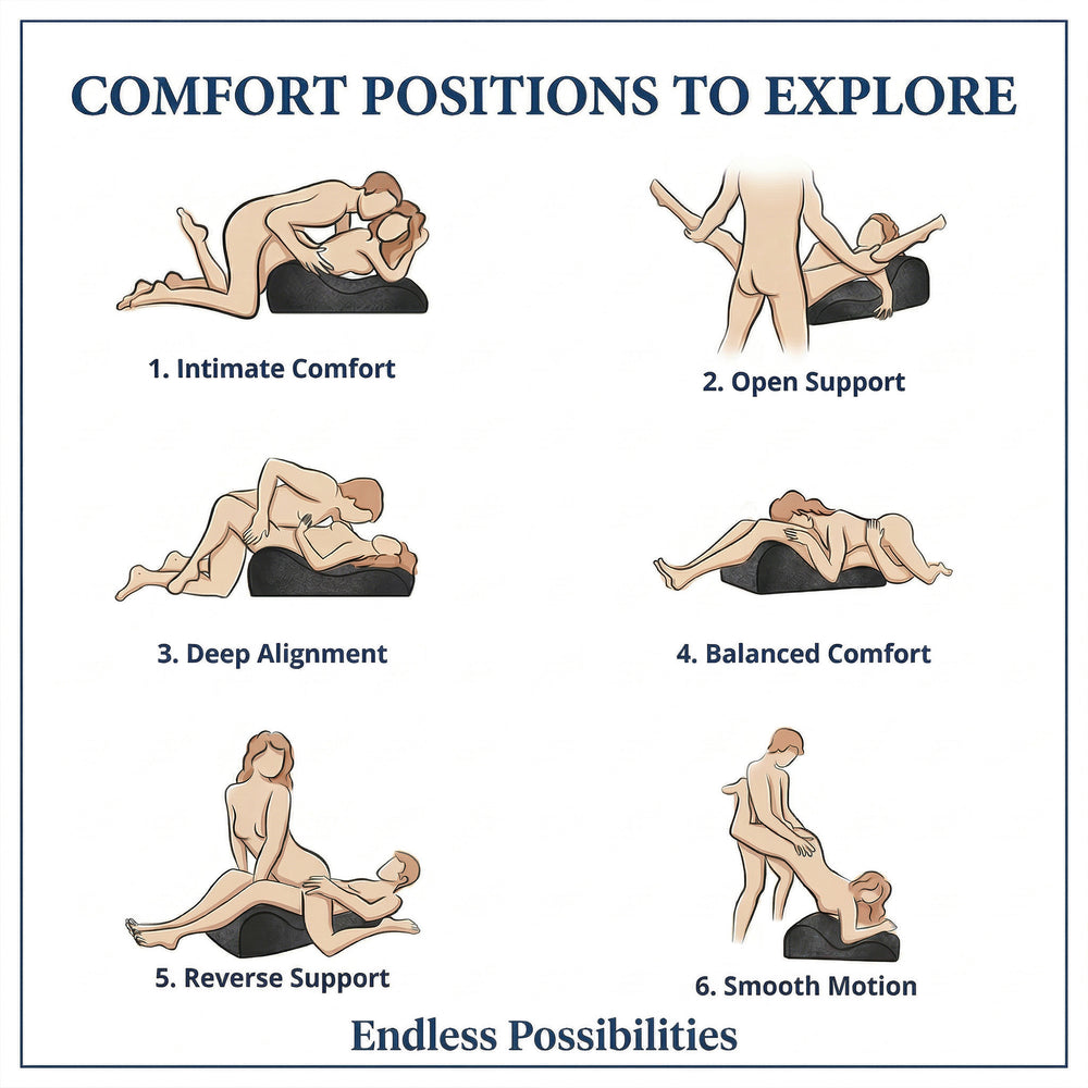 Cuscino di Supporto Intimo Impermeabile – Comfort per Ogni Posizione