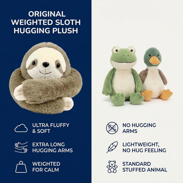 Huggo Weighted Anxiety Relief Stuffed Toy
