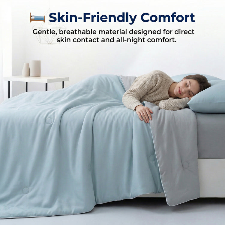 Reversible Ice Cooling Comforter
