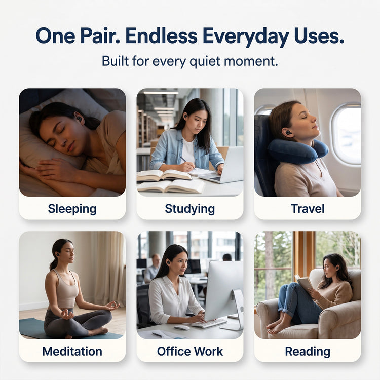 Noise Canceling Sleep Earplugs