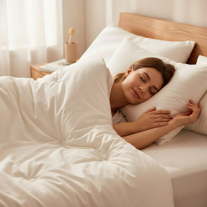 Extra Soft & Double-Stuffed Comforter – Cool in Summer & Cozy in Winter