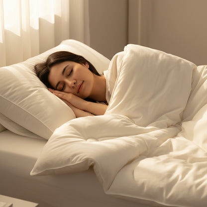 Extra Soft & Double-Stuffed Comforter – Cool in Summer & Cozy in Winter