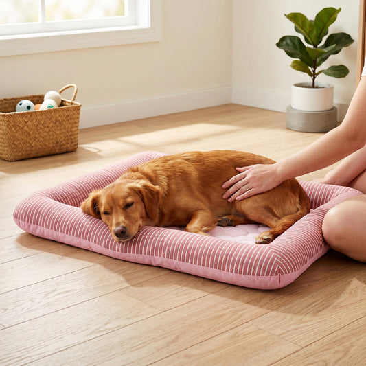 Summer Cooling Dog Mat with Sides