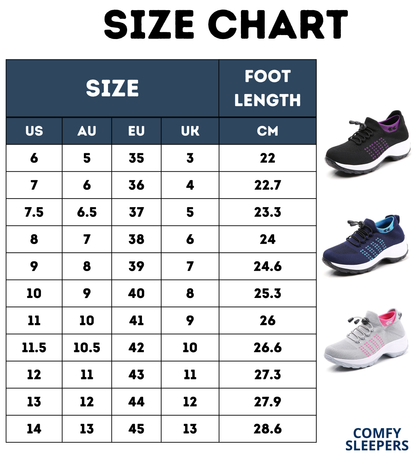 Ortho Stretch Comfort Shoes for Women - Comfort & Relief From All Day Walking