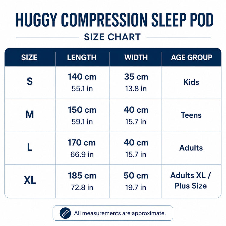 Huggy Compression Sleep Pod - Buy 1 Get 1 FREE