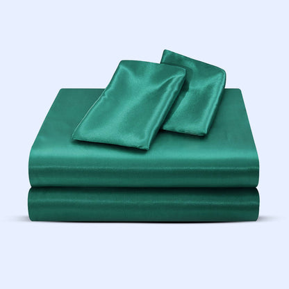 Set di Lenzuola in Satin – Ultra Setoso, Rinfrescante e con Tasche Profonde