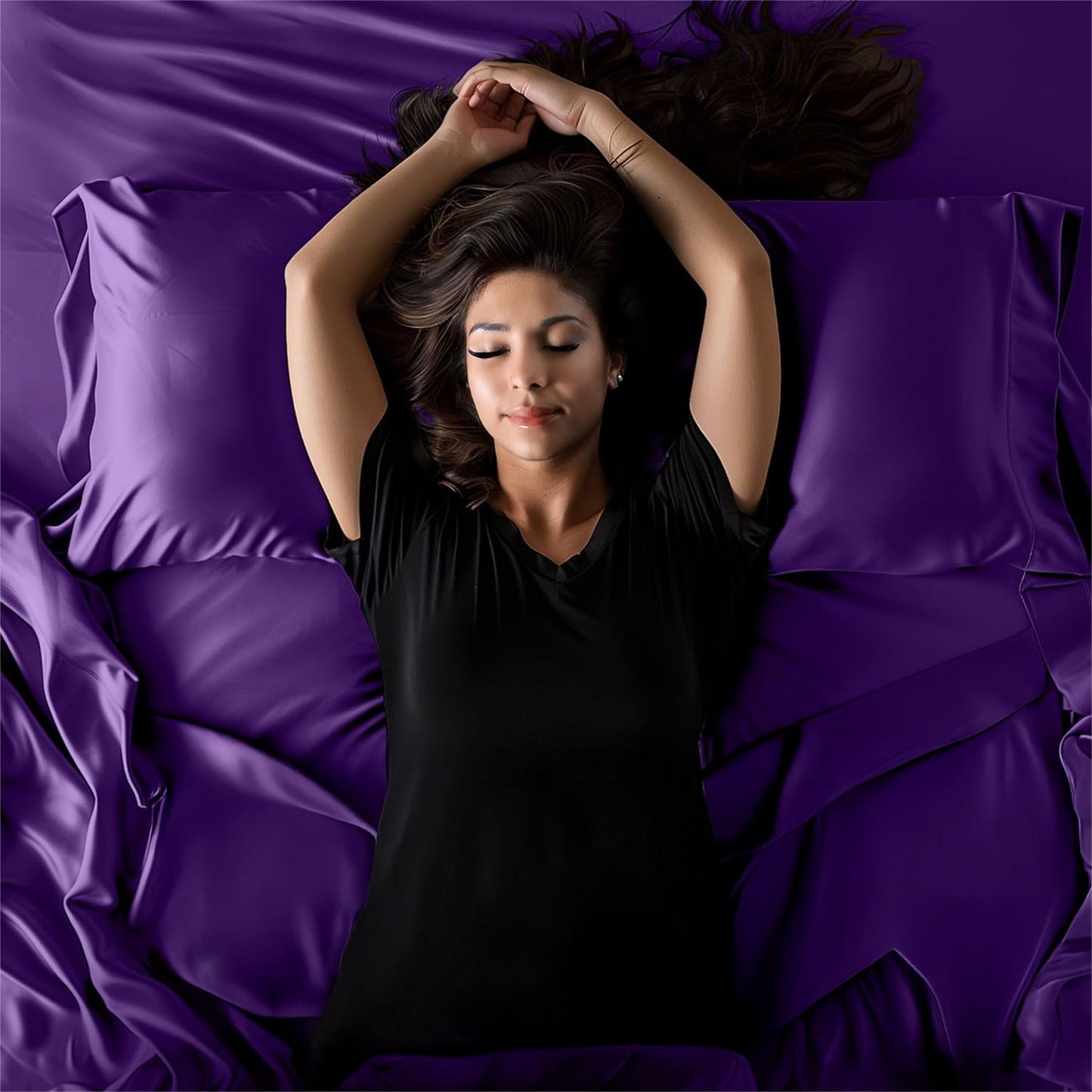 Set di Lenzuola in Satin – Ultra Setoso, Rinfrescante e con Tasche Profonde