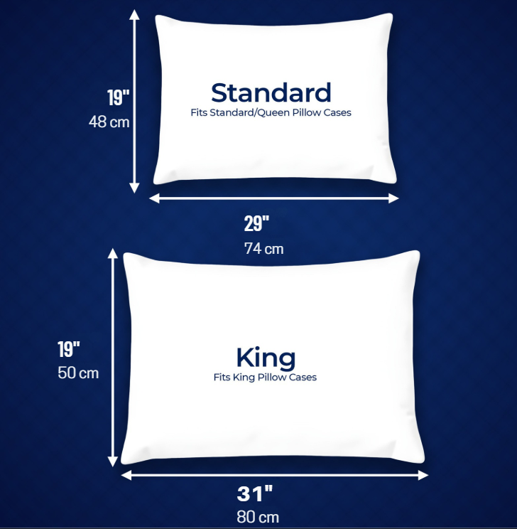 Luxury Hotel Bed Pillow –  Down Alternative & Goose Feather Cooling Pillow