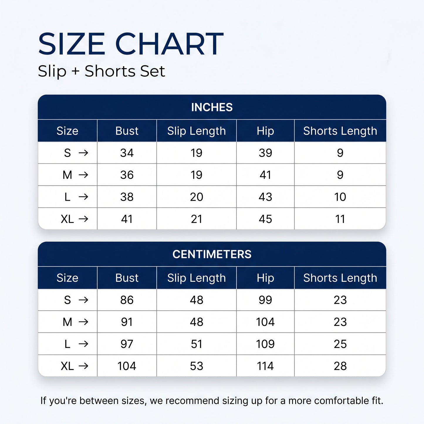 Silky Slip and Shorts NIghtwear Set