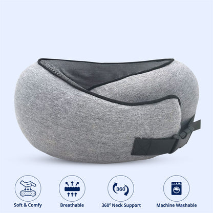 Travel Pillow for Neck, Head and Shoulder Support
