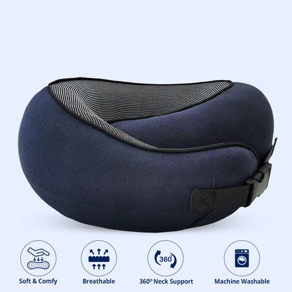 Travel Pillow for Neck, Head and Shoulder Support