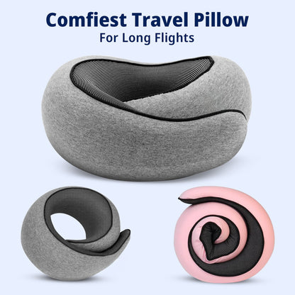 Travel Pillow for Neck, Head and Shoulder Support