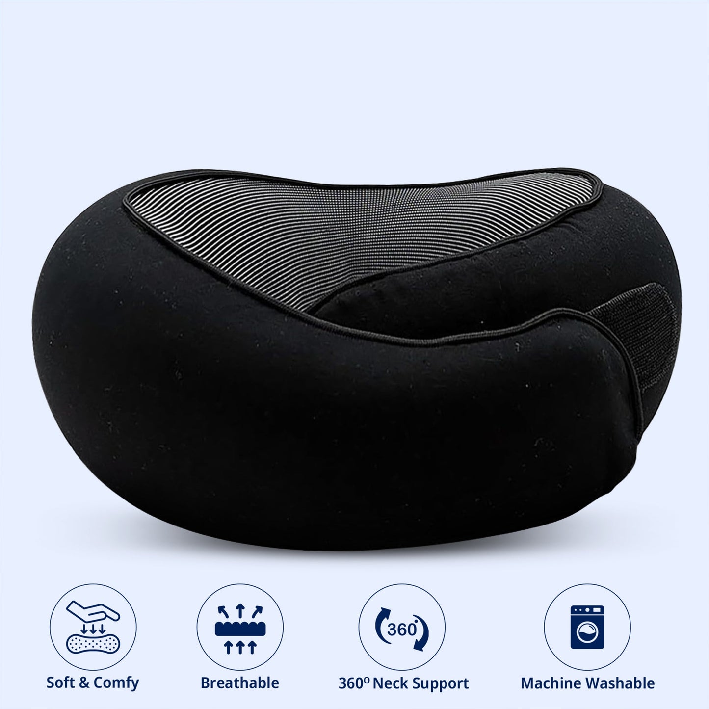 Travel Pillow for Neck, Head and Shoulder Support