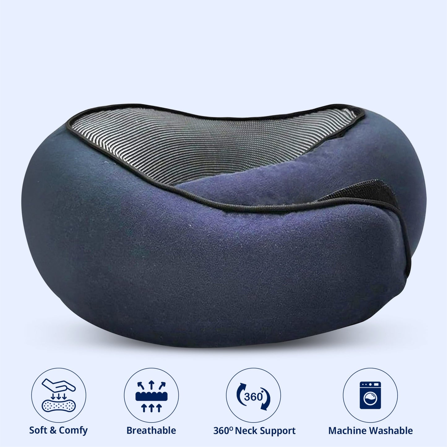 Travel Pillow for Neck, Head and Shoulder Support