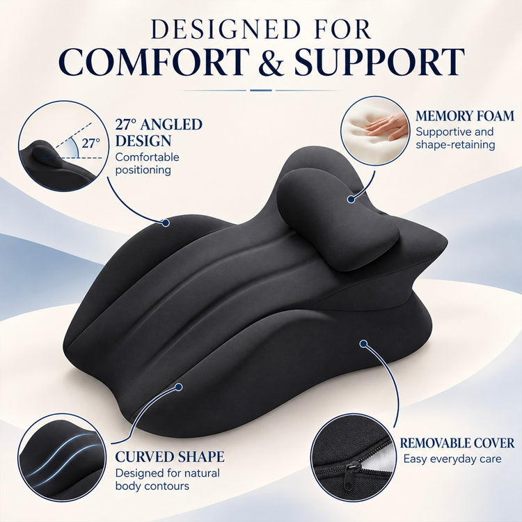 Cuscino di Supporto Intimo Impermeabile – Comfort per Ogni Posizione
