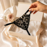 Personalized Lace Thongs