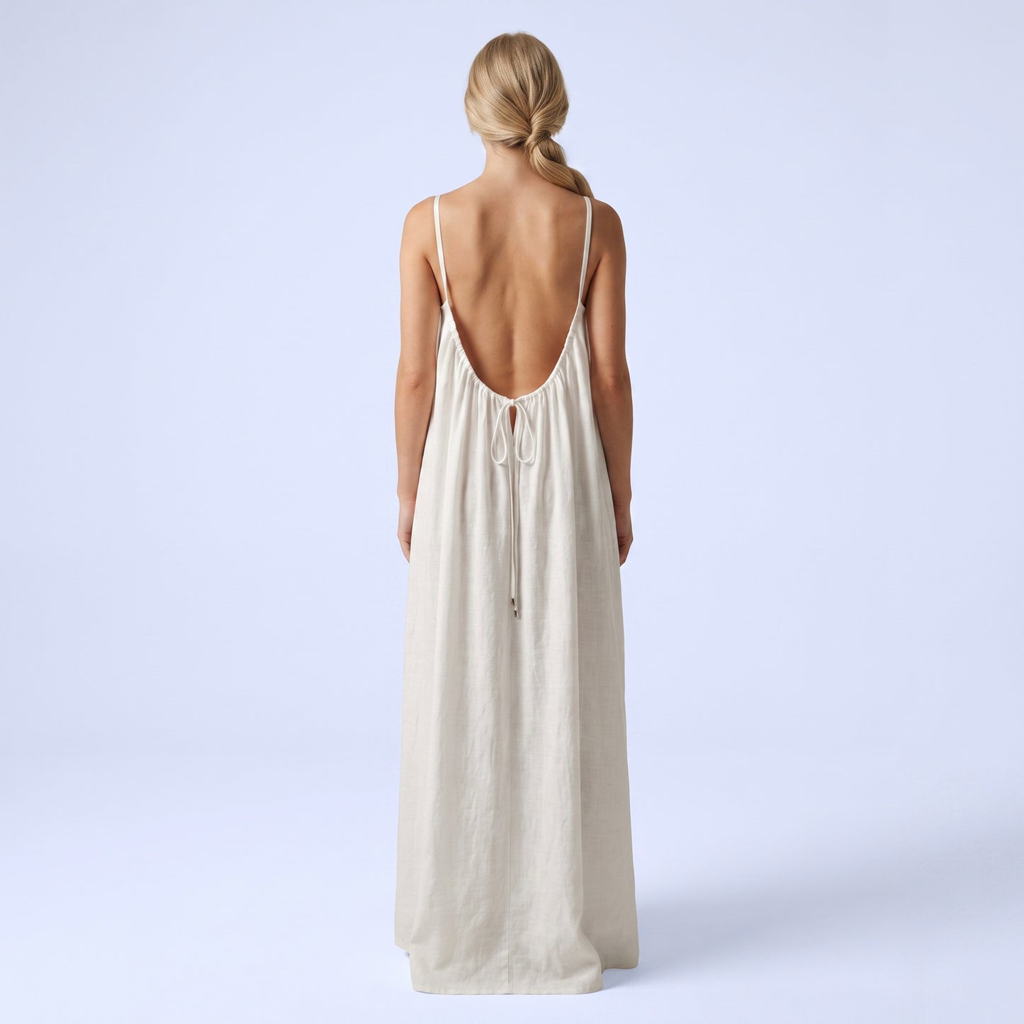 Crimson Nights Maxi Dress