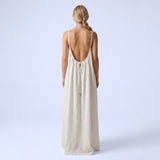 Crimson Nights Maxi Dress