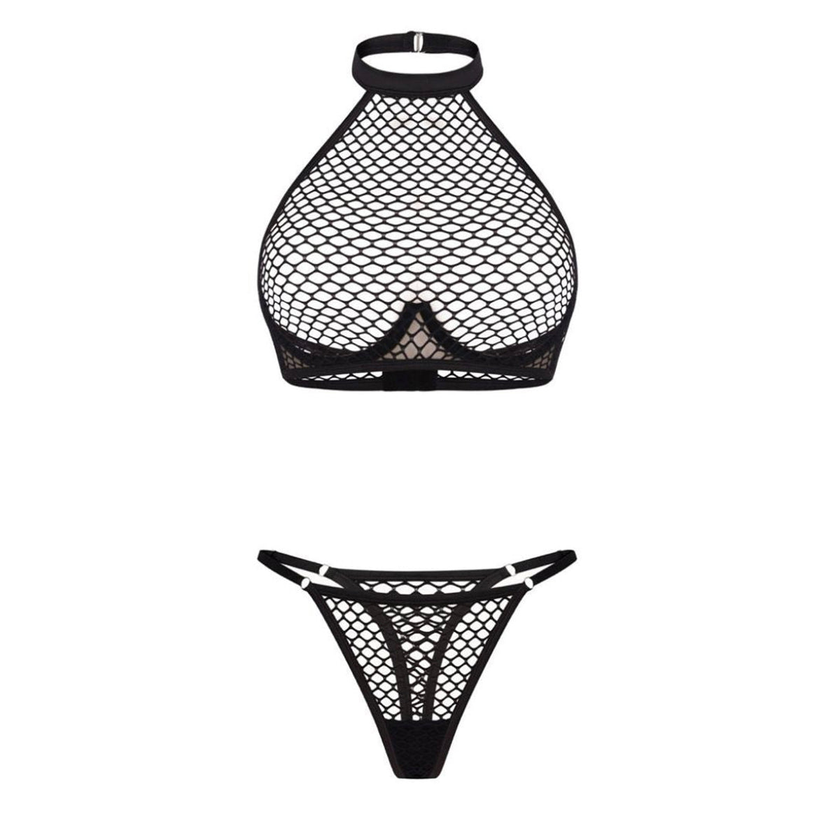 Allure Fishnet Set