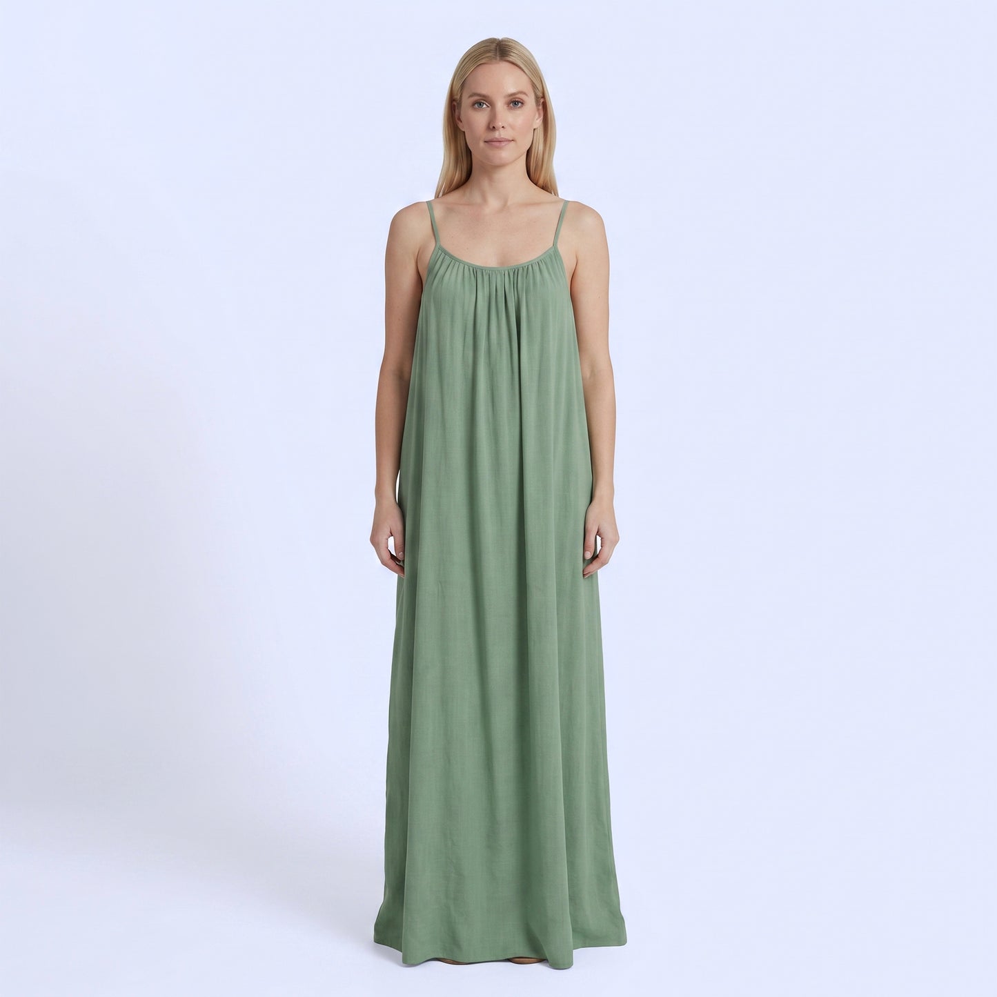 Crimson Nights Maxi Dress