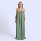 Crimson Nights Maxi Dress