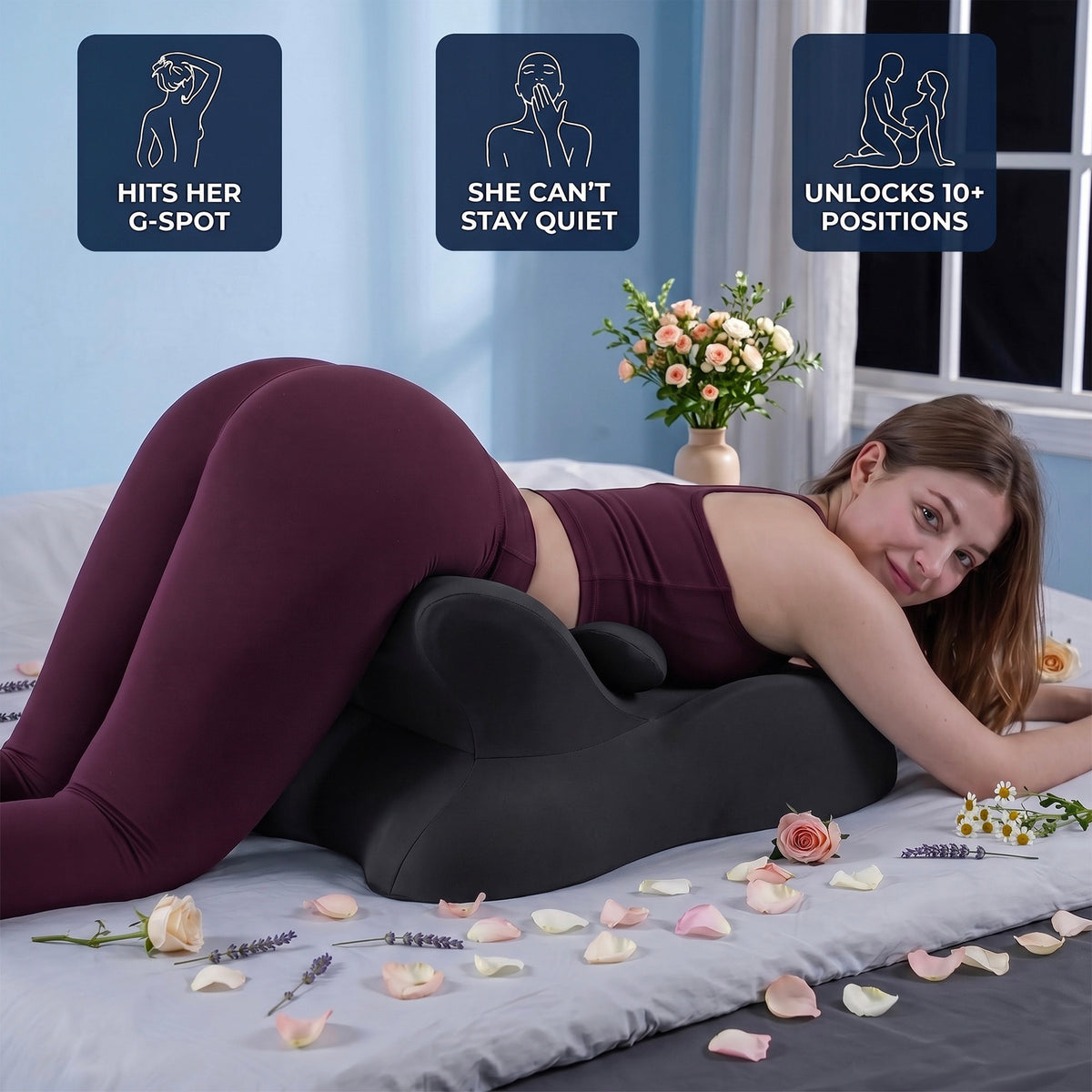 Waterdicht Intimacy Support Pillow – Comfort voor Iedere Positie