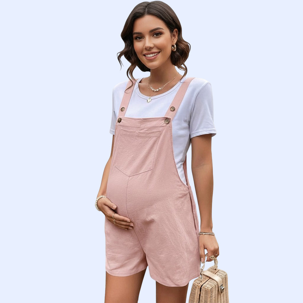Maternity Cotton Jumpsuit