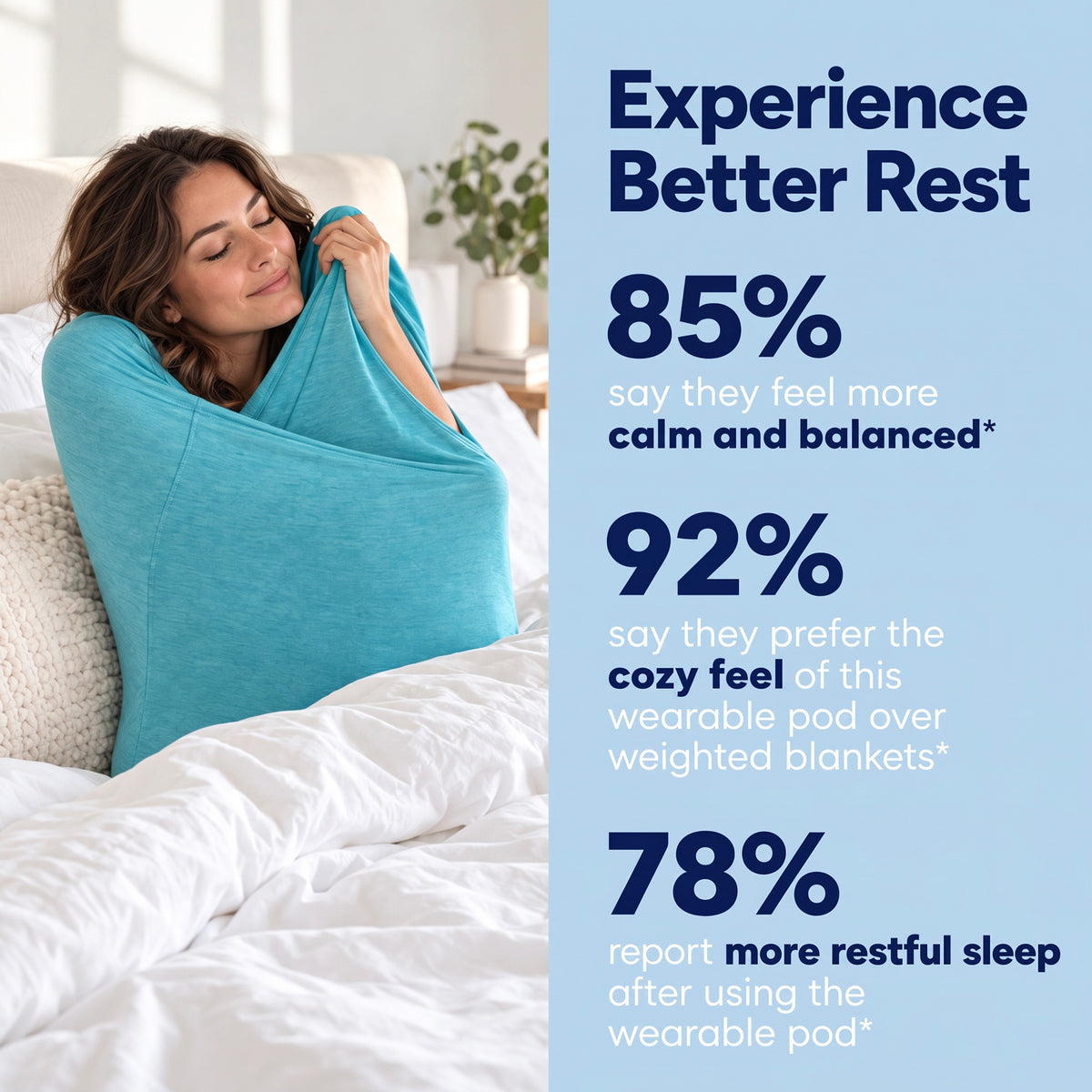 Huggy Compression Sleep Pod