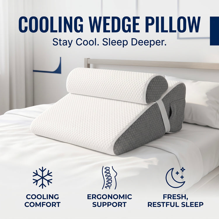 Quiet Tilt - Anti-Snoring Wedge Pillow