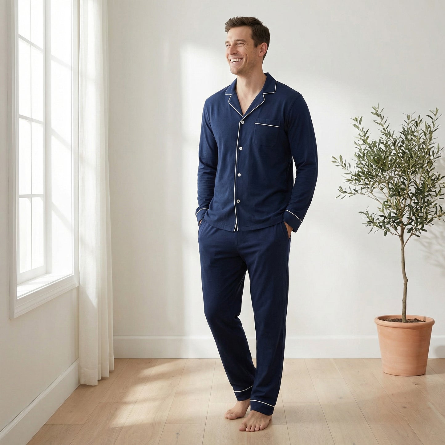 Men’s Cozy Cotton Pajama Set