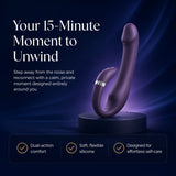 Dual-Action Pleasure Vibrator