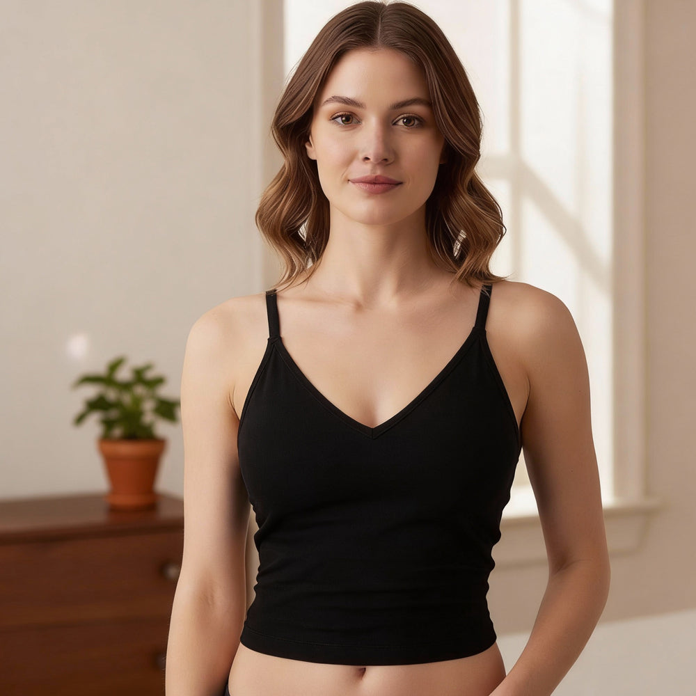 Top Reggiseno Classico in Cotone (Confezione da 3)