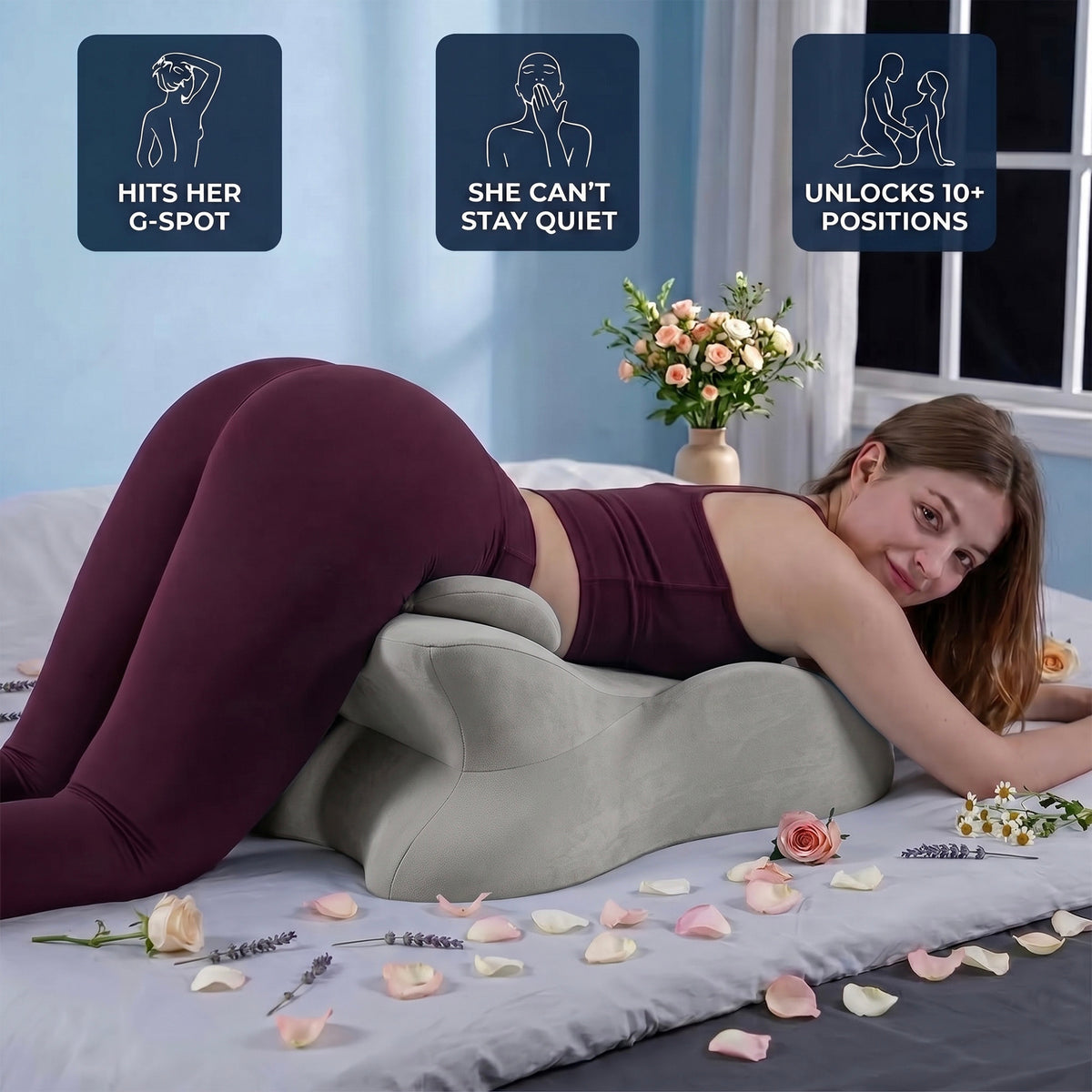 Waterdicht Intimacy Support Pillow – Comfort voor Iedere Positie