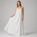 Crimson Nights Maxi Dress