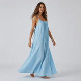 Crimson Nights Maxi Dress