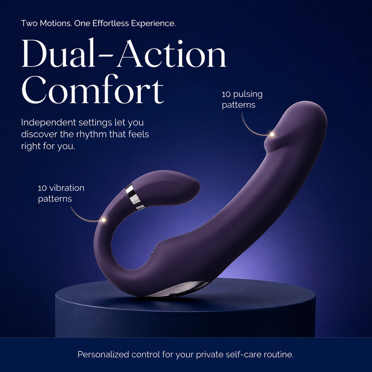 Dual-Action Pleasure Vibrator