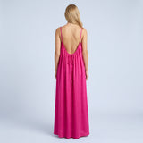 Crimson Nights Maxi Dress