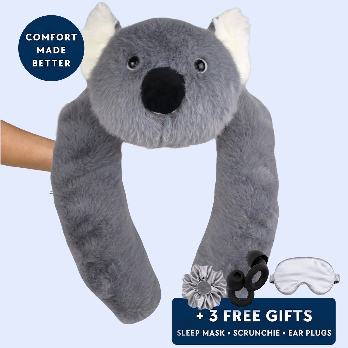 Huggo Weighted Anxiety Relief Stuffed Toy